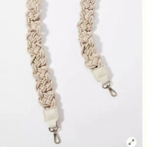 Anthropologie Sailor Knot Braided Bag Strap